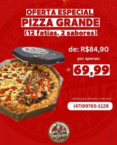 Pizza Grande 40 cm - 12 Fatias